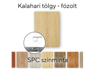 Leziter Kalahari tölgy Vinyl SPC fózolt padló minta/db