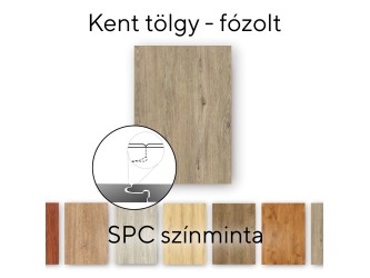Leziter Kent tölgy Vinyl SPC fózolt padló minta/db