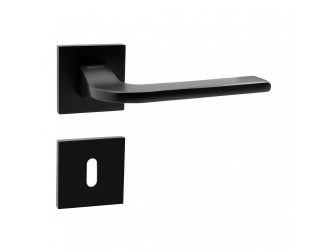 Fekete négyzetrozettás BB kilincs