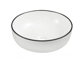 KR-98 WH/BL kerámia design mosdó