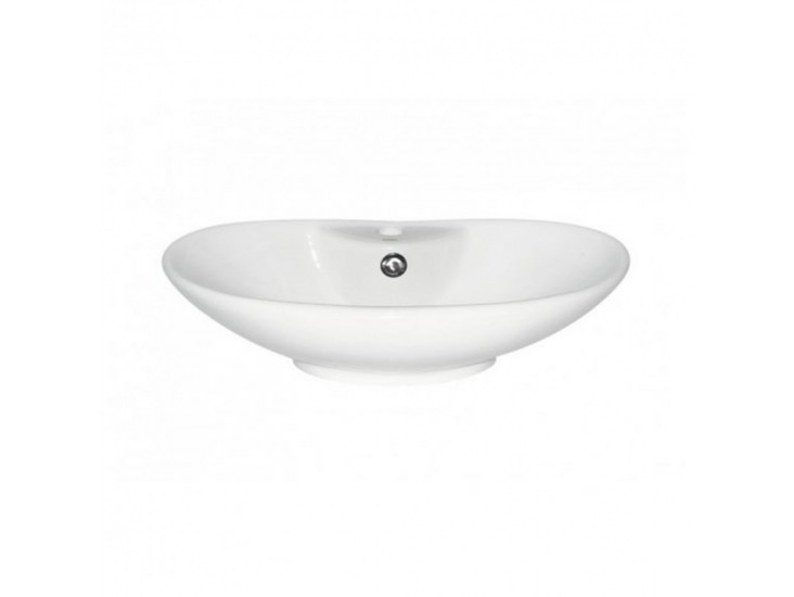 KR-139 kerámia design mosdó 58x38 cm, fényes fehér