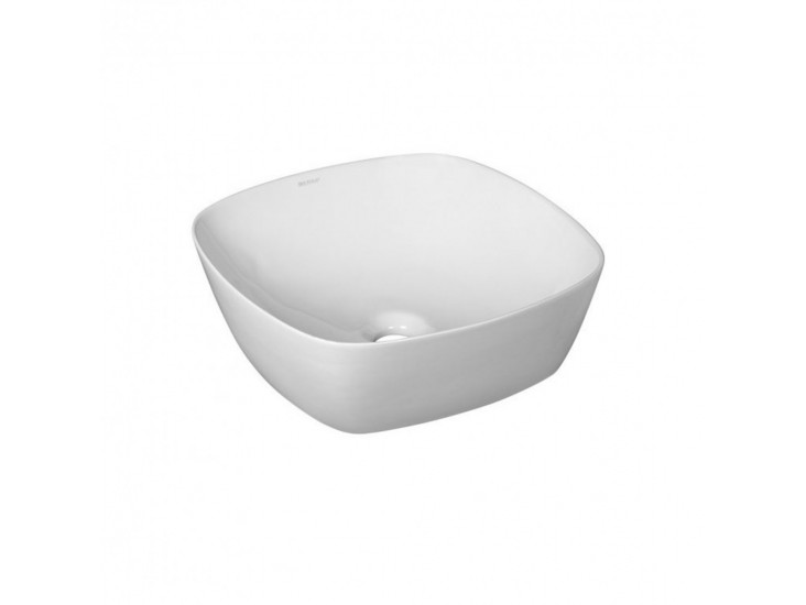 KR-650 kerámia design mosdó 40,5x40,5x14 cm, fehér