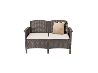 Venus 2 üléses kerti kanapé cappuccino