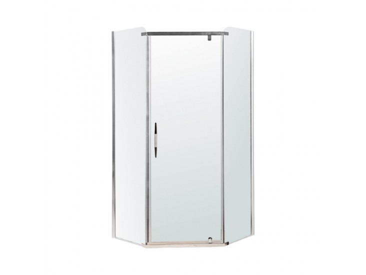 Celtic 100x100 cm ötszögletű zuhanykabin tálca nélkül