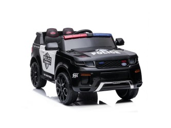 Elektromos rendőrautó fekete