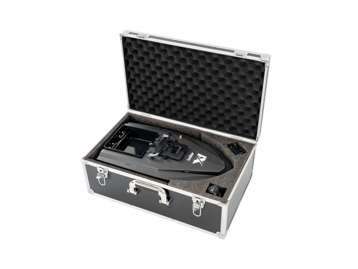 Etetőhajó táska fekete 53x34x24 cm