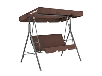 Serenita kerti hintaágy kávébarna