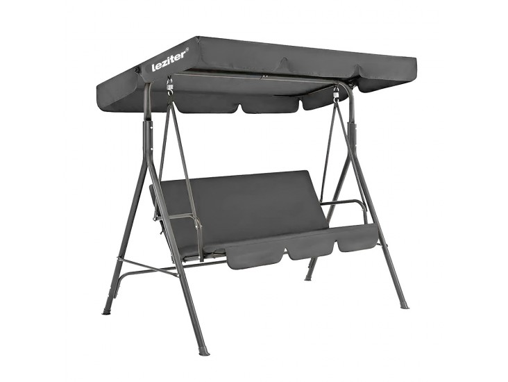 Serenita kerti hintaágy szürke