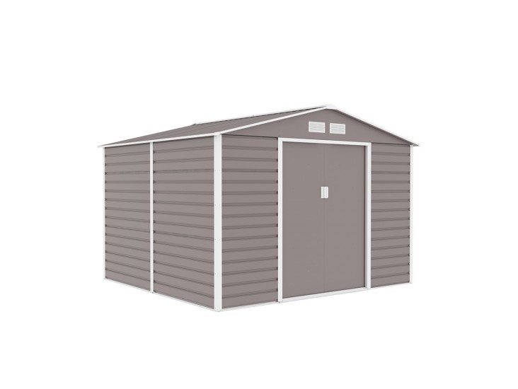 Oregon kerti szerszámtároló ház 277x259 cm szürke-fehér