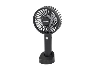 Galar kézi hordozható usb ventilátor tartóval 4 W 1200 mAh fekete