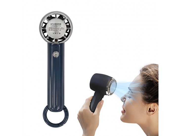 Rico kézi hordozható usb ventilátor 5 W 2000 mAh fekete