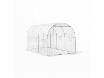 Fóliasátor 200x200x300 cm váz+fólia átlátszó