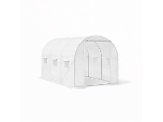 Fóliasátor 200x200x300 cm váz+fólia fehér