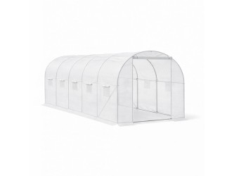 Fóliasátor 200x300x450 cm váz+fólia átlátszó