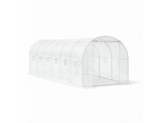 Fóliasátor 200x300x600 cm váz+fólia átlátszó