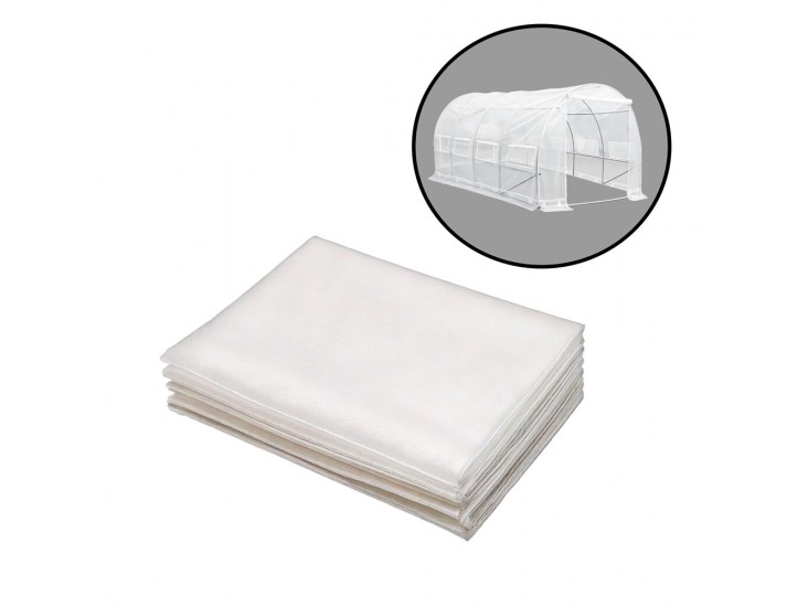 Melegház fólia 200x250x400 cm váz nélkül átlátszó