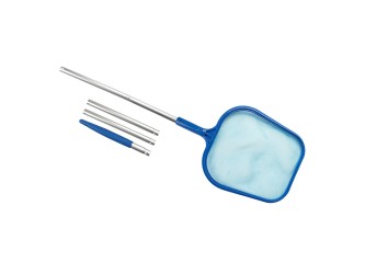 Medence tisztító háló 5 részes nyéllel 122 cm