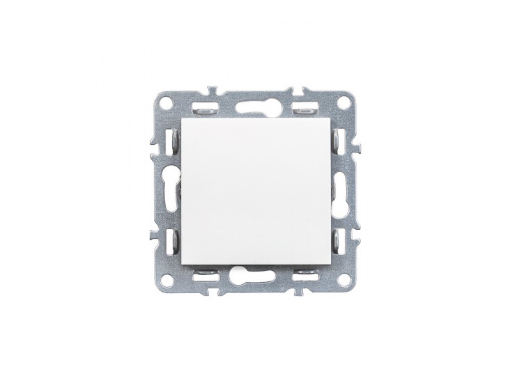 Nova egy áramkörös egypólusú kapcsoló 10A 250V keret nélkül 101 fehér