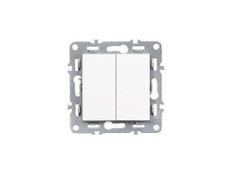 Nova csillárkapcsoló 10A 250V keret nélkül 105 fehér