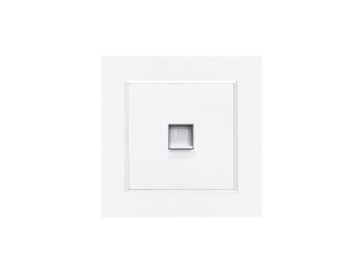 Nova UTP aljzat RJ-45 fehér kerettel