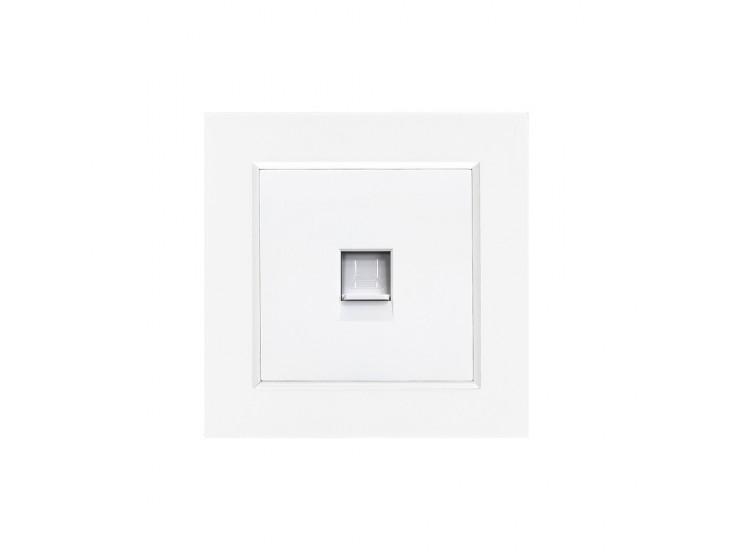 Nova UTP aljzat RJ-45 fehér kerettel