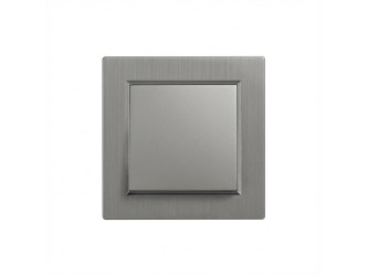 Nova váltókapcsoló 10A 250V 106 szürke kerettel