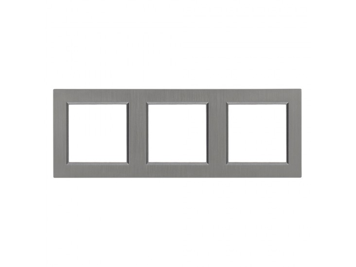 Nova hármas keret vízszintes szürke