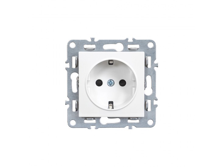 Nova földelt csatlakozóaljzat dugalj 16A 250V fehér