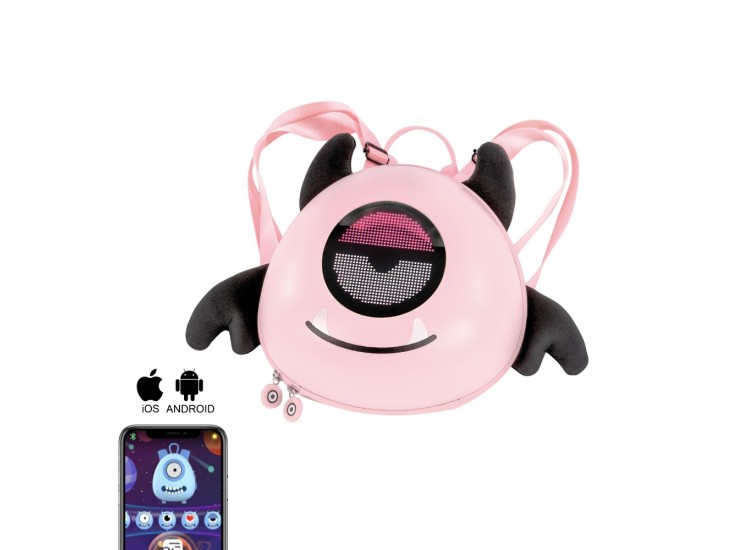 Pixy ledes okos hátizsák rózsaszín