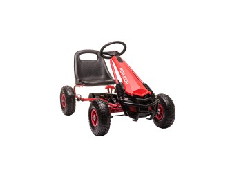 Pedálos gokart piros
