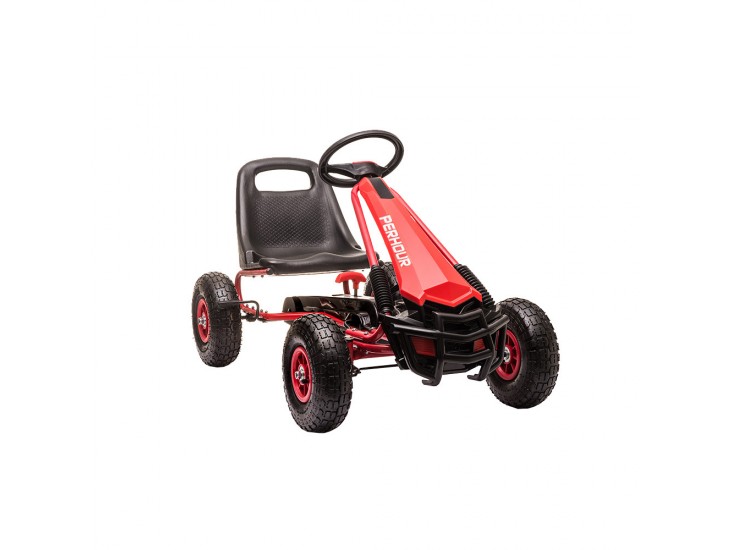 Pedálos gokart piros