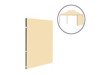 Kerti pavilon oldalfal ponyva 3x4 m beige