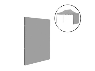 Kerti pavilon oldalfal ponyva 3x4 m szürke