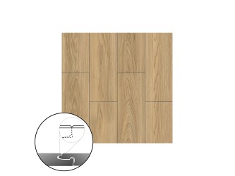 Leziter Campo tölgy Vinyl SPC fózolt padló