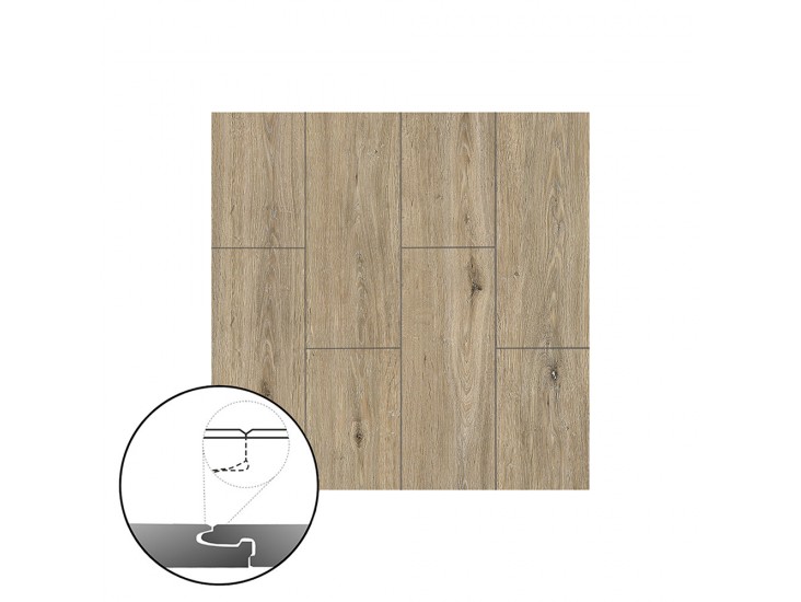 Leziter Kent tölgy Vinyl SPC fózolt padló