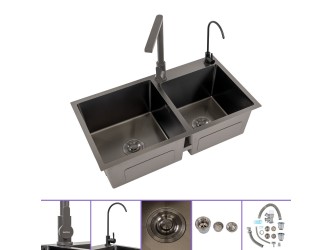 Meria III rozsdamentes mosogató