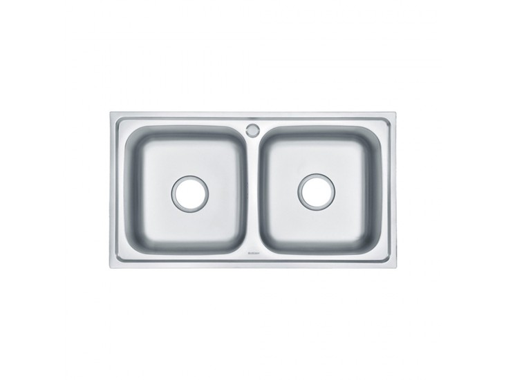 Nago szögletes két medencés rozsdamentes mosogató