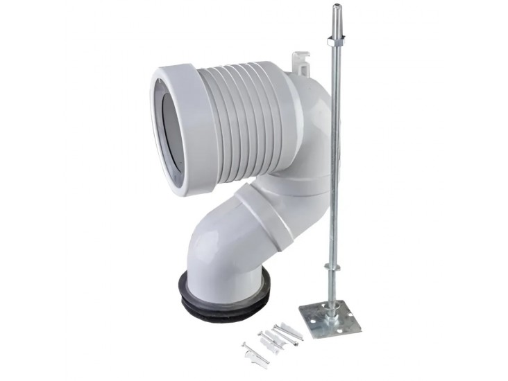 S-bekötő álló és monoblokkos WC-hez