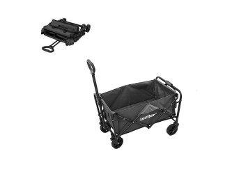 Összecsukható standard kerti strandkocsi szürke