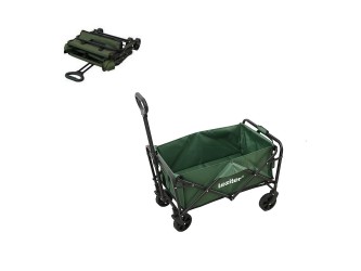 Összecsukható standard kerti strandkocsi zöld