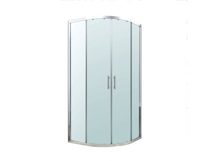 Soul 90x90 cm íves zuhanykabin tálca nélkül