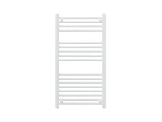 Egyenes törölközőszárító radiátor 1000x500 mm fehér