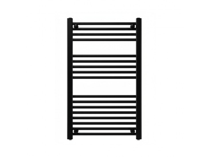 Egyenes törölközőszárító radiátor 1000x600 mm fekete