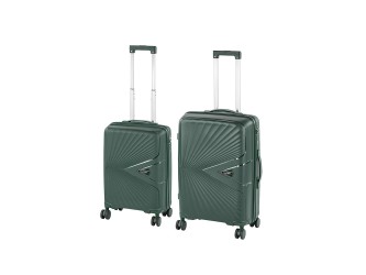 TraveLux Endure II gurulós bőrönd szett sötétzöld