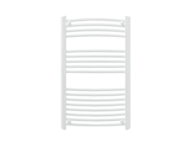 Íves törölközőszárító radiátor 1000x500 mm fehér