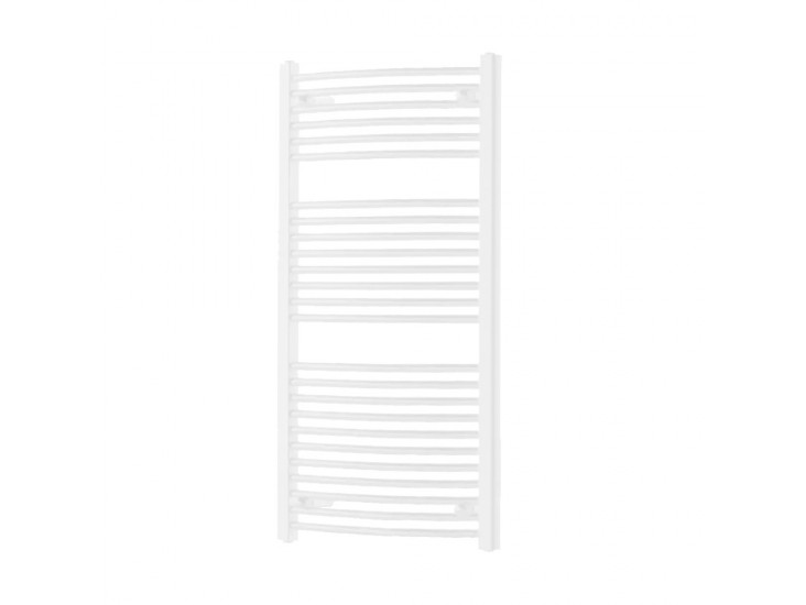 Íves törölközőszárító radiátor 1200x600 mm fehér