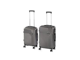 TraveLux Pro IX gurulós bőrönd szett szürke