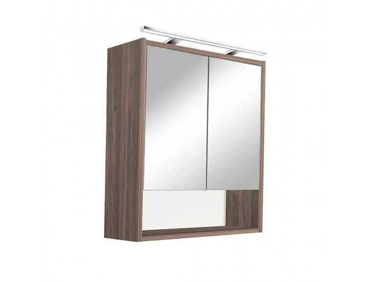 Luna 60 felső tükrös szekrény, Rauna szil