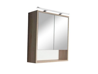 Luna 60 felső tükrös szekrény, Sonoma tölgy