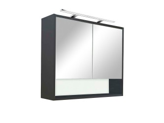 Luna 80 felső tükrös szekrény, antracit